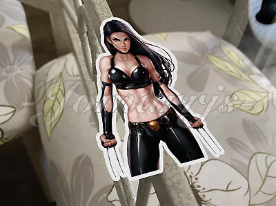 X-Men - Anime - X-23 Custom Color Sticker Decal Comics X23 Marvel Dc Wolverine • $6.49