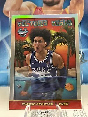 2023-24 Bowman University Best TYRESE PROCTOR Victory Vibes Refractor • $1.99