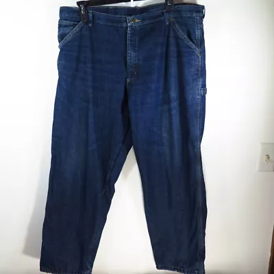Wrangler Fleece Lined Carpenter Jeans 40x30 Denim Insulated Work Pants  • $20