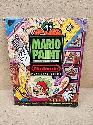 Mario Paint - Official Nintendo Player's Guide Super Nintendo SNES Mario  • $24.95