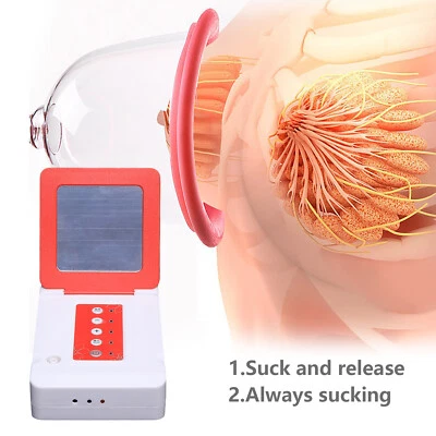 $22 • Buy B/C/D Cup Breast Enlarger Enlargement Pump Instrument Vacuum Therapy Massager