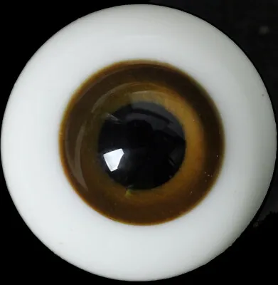 New 10mm (Dark Brown) Glass BJD Eyes For AOD DD Volks Luts BJD Doll • $5.14