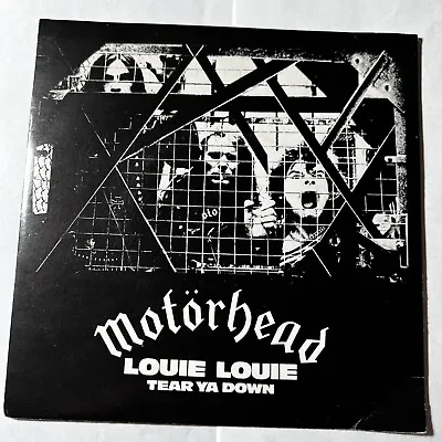 $49.99 • Buy RARE 45 RPM RECORD: Louie Louie / Tear Ya Down, Motörhead (Bronze 60) 1978  (FH)