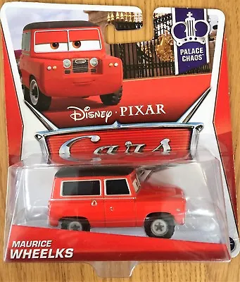 Disney Pixar Cars MAURICE WHEELKS Palace Chaos Red Land Rover 5/9 Diecast NEW • $24.45