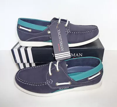 £22.98 • Buy Yachtsman Leather New Ladies Boat Deck Casual Womens Trainers Shoes UK Size 4