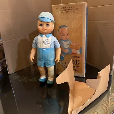 Chatty Cathy Tiny Brother Doll IN Original Box OLD STORE STOCK • $99.99