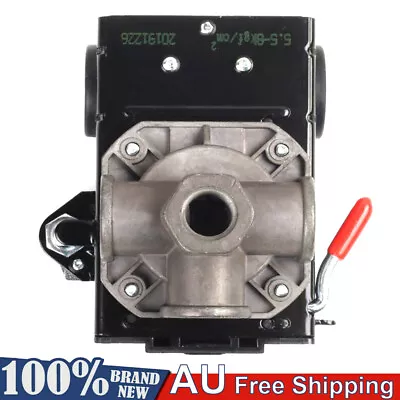 4 Port Air Compressor Pressure Switch Control Valve 95-125PSI With Unloader AU • $21.99