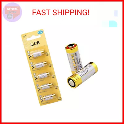 LiCB A23 23A 12V Alkaline Battery (5-Pack) • $8.87