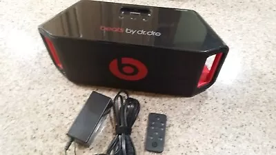 Monster Beats By Dr. Dre BeatBox Wireless  Bluetooth  30 Pin-Ipod Speaker Black • $122