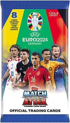 Topps Match Attax UEFA EURO 2024 Base Cards Portugal Scotland Italy #ITA To #TUR • £1.25