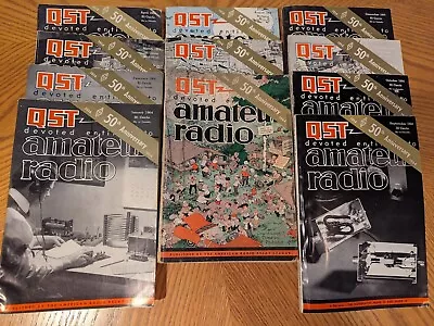 QST Magazines Year - 1964 (missing May Issue) • $12.99