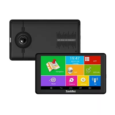 £136.99 • Buy  M83x Truck Sat Nav With Built In Dash Cam  Ram Quad-Core 16GB SD New 2023 Map's