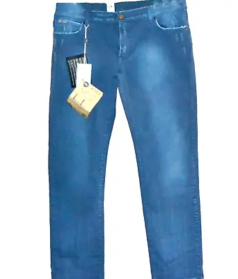 Its Met Blue Men Blue Cotton Denim Jeans Pants Size 40 • $79