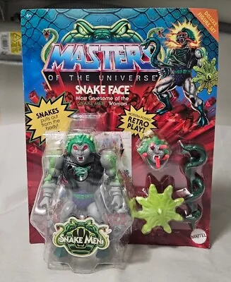 Masters Of The Universe Origins Snake Face 5.5  Deluxe Action Figure Snake Men  • $20.95