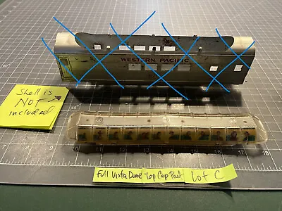 Marx Train 3152 1217 Passenger Car PLASTIC VISTA DOME W/Silhouettes PART LOT C • $16.95