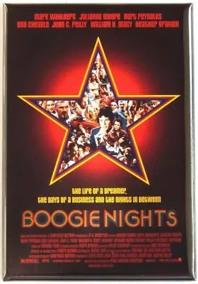 Boogie Nights MAGNET 2 X3  Refrigerator Locker Movie Poster Image 1 • $6.95