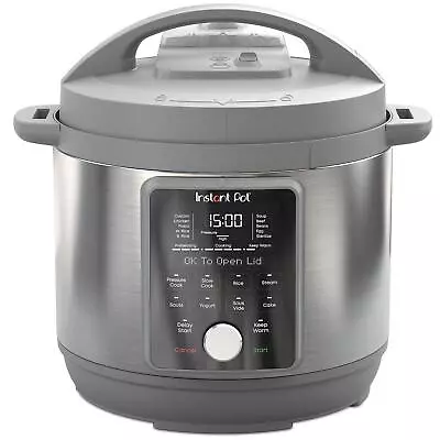 Instant Pot Duo Plus 6-qt. Multi-Use Pressure Cooker Whisper-Quiet. |4511 • $110.49