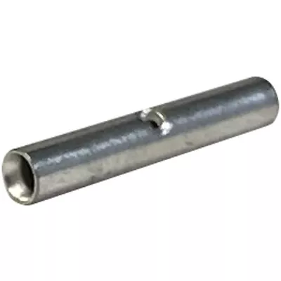 (200) Non-Insulated 26-24 Gauge Seamless Butt Splice Connector Wire Terminal USA • $16.98