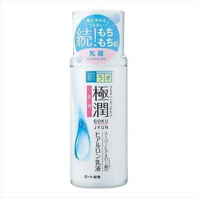 ROHTO Hadalabo Gokujyun Milk Emulsion 140ml With Super Hyaluronic Acid • $13.98