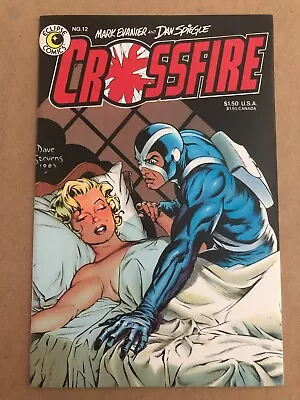 Crossfire #12 Dave Stevens Cover Marilyn Monroe Eclipse Comics 1985 • $56