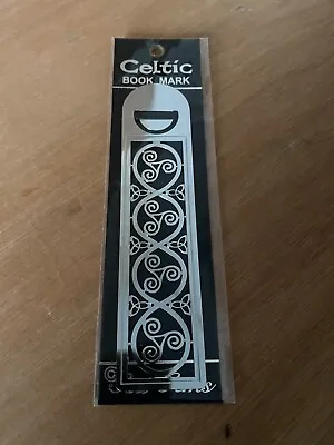 Celtic Triskele Triquetra Metal Book Marker 125mm**new** • £7