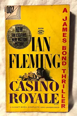 £20 • Buy Ian Fleming James Bond - Casino Royale, Signet P2724 - Motion Picture Gold Label