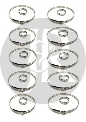 Vw Touran 10x Drive Shaft Cv Joint Boot Kit Stainless Steel Clamp Clip • $6.84