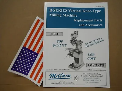 MATACO CATALOG Bridgeport Mill PARTS LIST Lathe CNC Grinder TOOLING Wire Edm • £5.78