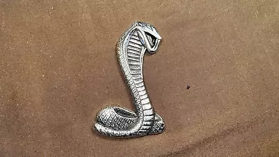 1960s 1970s ? Vintage Ford Mustang Shelby Cobra Snake Emblem Grille Fender • $59.95