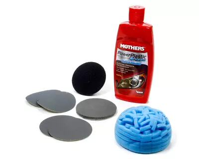 Mothers Powerball 4 Lights Headlight Restore Kit 07251 • $42.15