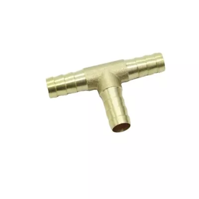 2pcs Brass Hose Barb Tee Fitting Connector 5/16  X 5/16  X 5/16  Barb T • $8.99