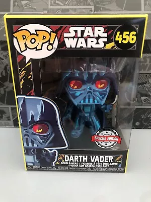 Funko POP! Star Wars Retro Series Darth Vader #456 Special Edition New • £22.99