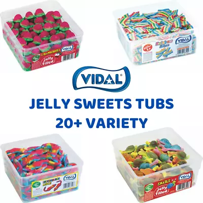 £7.49 • Buy Vidal Full Jelly Gummy Pick N Mix Kids Sweets Tub 20+ Variety