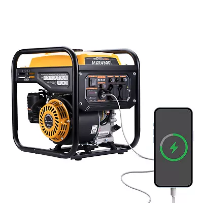 Petrol Generator Inverter 3500w Job Site/camping Portable Generator Low Noise • £299.99