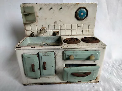 1950s Mid-century Vintage Japanese Tin Toys Metal Kitchen • $80