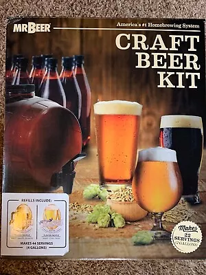 Mr Beer Homebrewing System Craft Beer Kit 2 Gallon Brewing Capacity Used • $14.99