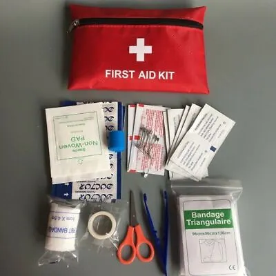 £6.90 • Buy First Aid Kit Bag Outdoor Emergency Medical Survival Home Car Fast Delivery -UK