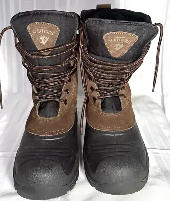 Herman Survivors Insulated Liners Snow Boots Thinsulate Waterproof Men's Size 8 • $19.99