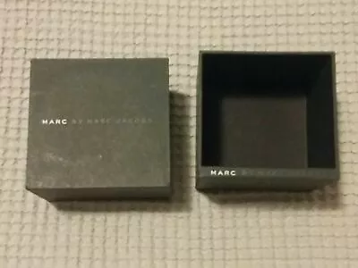 NEW Marc Jacobs Black Empty Box Watch Jewelry Gift Carton Storage Container Lid • $12.45