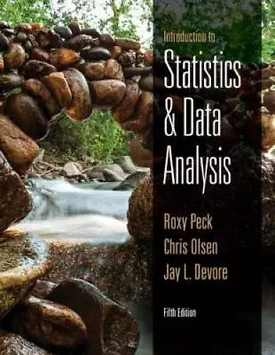 Introduction To Statistics And Data Analysis - Hardcover By Peck Roxy - GOOD • $21.70