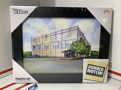 2019 FUNKY The Office Framed Art 9.5  X 7.5  Dunder Miffin Paper Company SEALED • $42.07