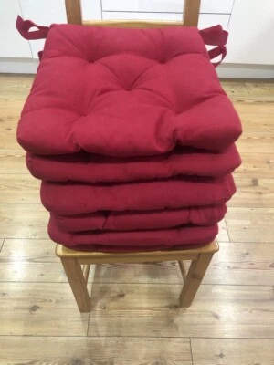 £25 • Buy 6 PCS MALINDA Chair Cushion, 40/35x38x7 Cm  IKEA