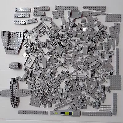 LEGO Light Grey 500g Bulk Assorted Bricks Mixed Pieces Parts Tile Stud 0.5kg E • $34.99