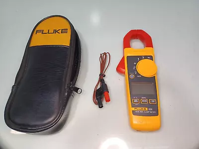 Fluke 325 True RMS Clamp Meter W/ K-Type Thermocouple & Case • $239