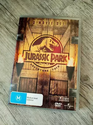 Jurassic Park Adventure Pack (3 Movie Set) DVD • $10.95