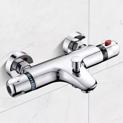 Thermostatic Bath Shower Mixer Tap • £5