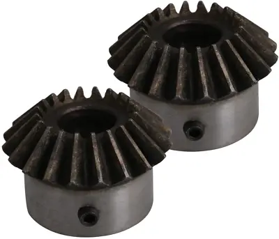 2 PCS 2 Modulus 20 Teeth 14mm Hole Dia 90 Degrees Tapered Bevel Gear NEW • $22.32