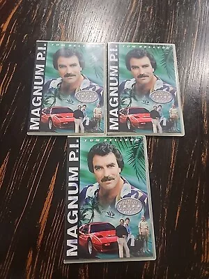 MAGNUM PI The Complete Third Season 3 Three 3rd 3 DVD Set 2006 Works Tom Selleck • $9.99