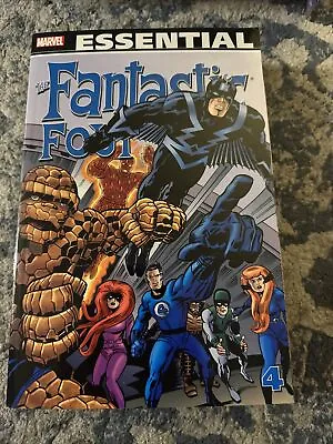 Essential Fantastic Four Volume 4 TPB By Lee Stan Paperback Book The Fast Free • $16.79