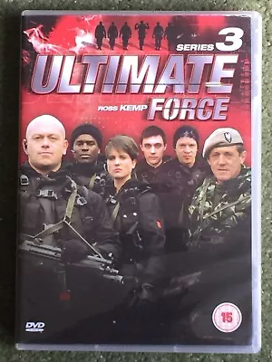 Ultimate Force - Series 3 (DVD 2005) DOUBLE DISC SET FREE UK POST ROSS KEMP • £2.39